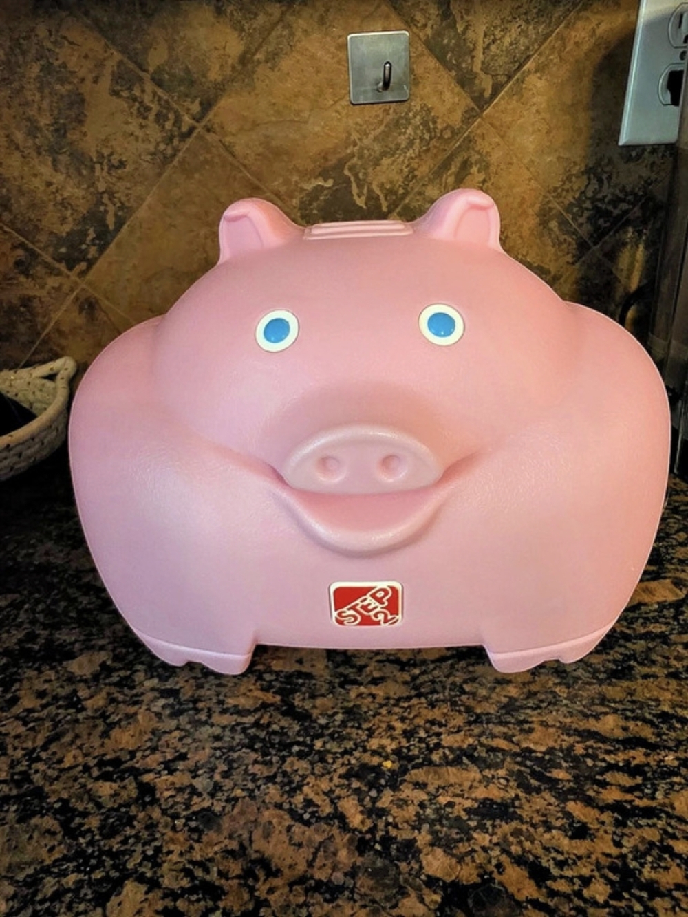 Step2 Vintage Pink Pig Piggy Coin Bank Piggy Bank
